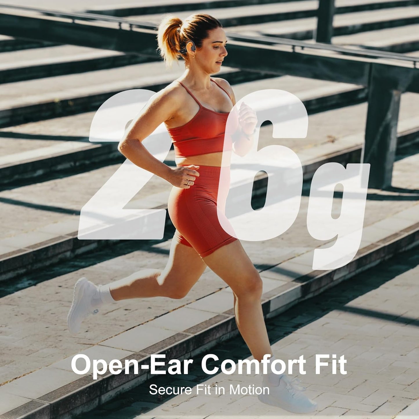 Auriculares Bluetooth de conducción ósea impermeables