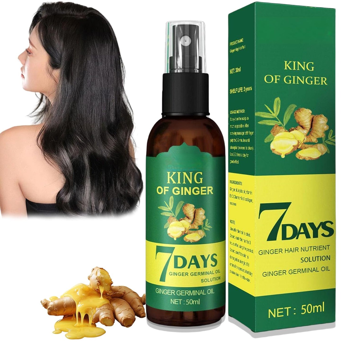 Ginger Hair Nutritient Solution