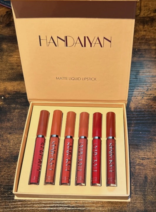 Set de pintalabios líquido mate Handaiyan