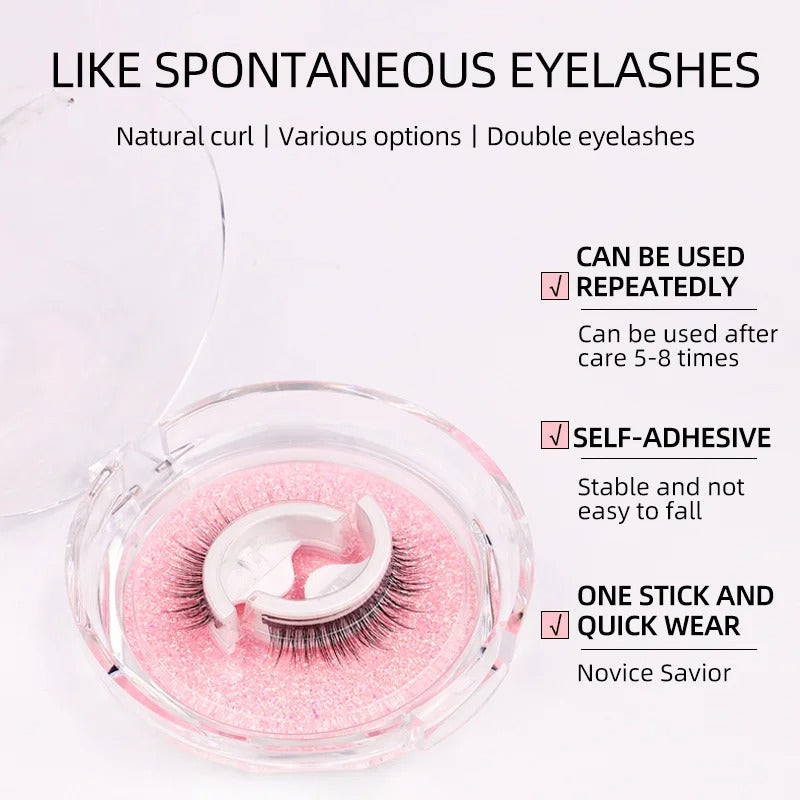 Reusable Self-Adhesive Eyelashes