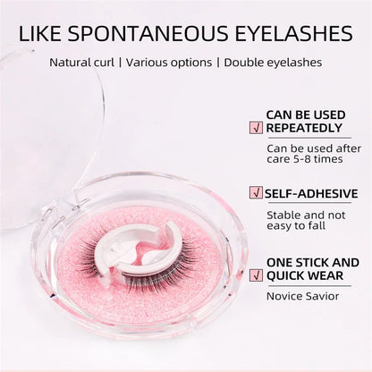 Reusable Self-Adhesive Eyelashes