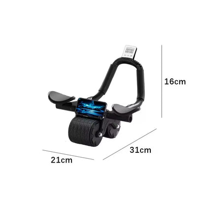 Rodillo Abdominal 2 en 1 con Rebote Automático